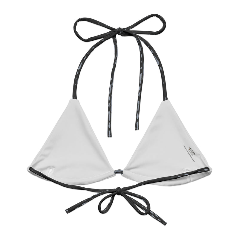 Women's ADAPT - String Bikini Top - Stealth Grey | Cool Grey