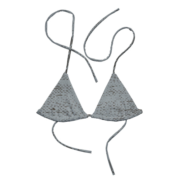 Women's ADAPT - String Bikini Top - Mako Grey | Mangrove Mud