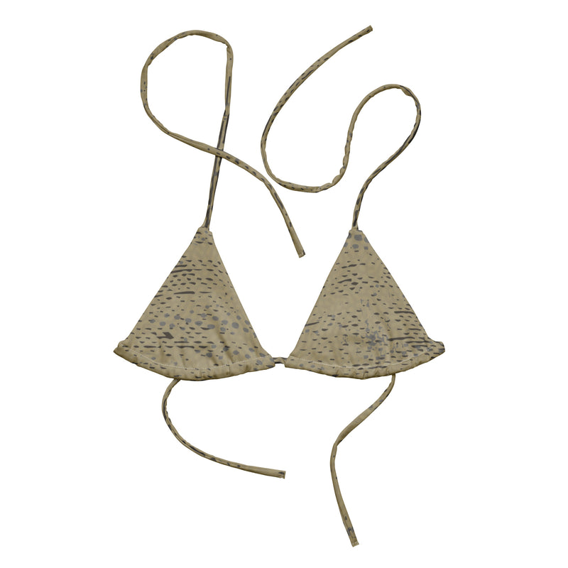 Women's ADAPT - String Bikini Top - Desert Tan | Mangrove Mud