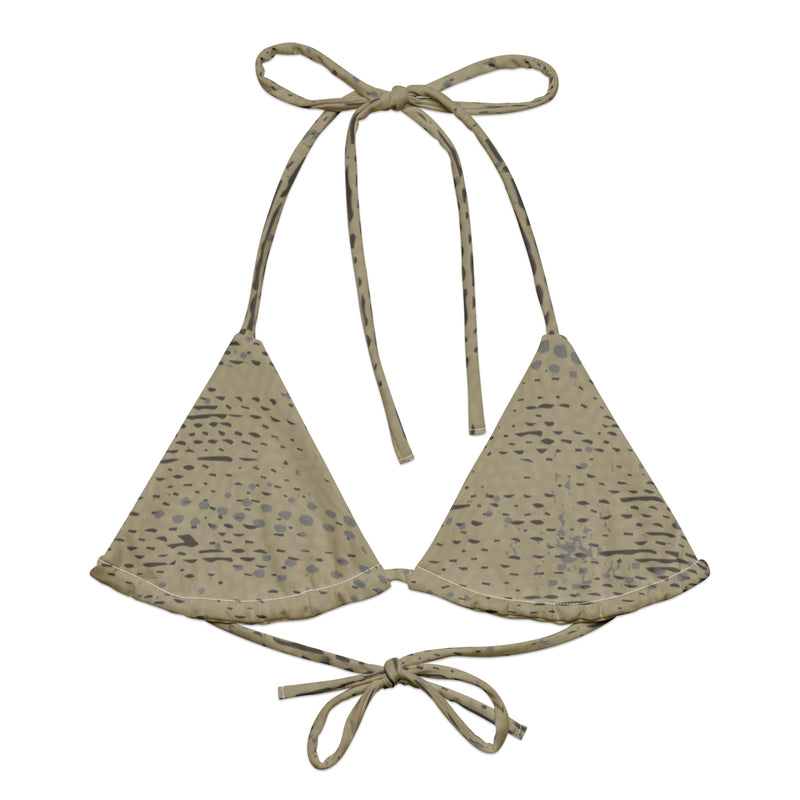 Women's ADAPT - String Bikini Top - Desert Tan | Mangrove Mud