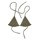 Women's ADAPT - String Bikini Top - OD Green | Mangrove Mud
