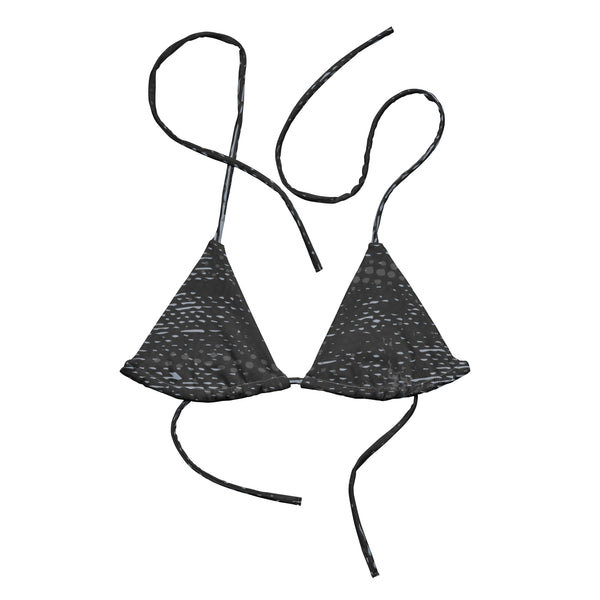 Women's ADAPT - String Bikini Top - Stealth Grey | Cool Grey