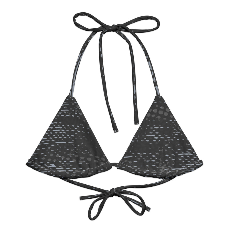 Women's ADAPT - String Bikini Top - Stealth Grey | Cool Grey