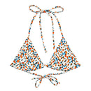 Women's Summer - String Bikini Top - Koi