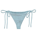 Women's ADAPT - String Bikini Bottom - Keys Blue | Shark Grey