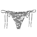 Women's Summer - String Bikini Bottom - Grey Camo