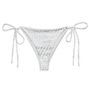Women's ADAPT - String Bikini Bottom - Cloud White | Shark Grey