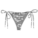 Women's Summer - String Bikini Bottom - Grey Camo