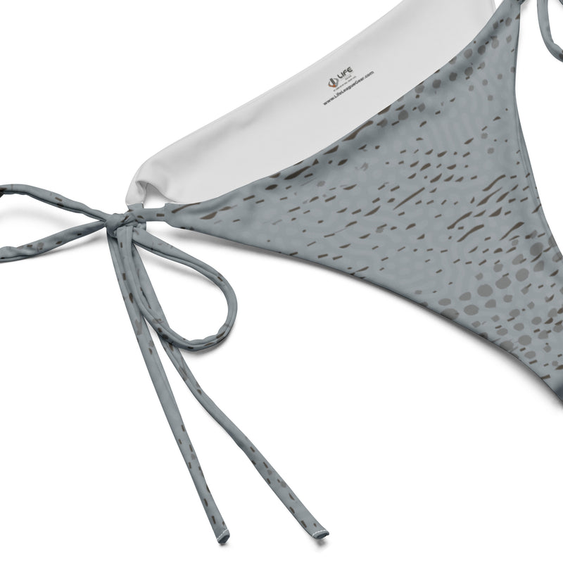 Women's ADAPT - String Bikini Bottom - Mako Grey | Mangrove Mud