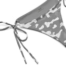 Women's Summer - String Bikini Bottom - Grey Camo