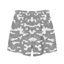 Life League Gear - Men's Summer Grey Camo Swim/Gym Hybrid Shorts