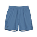 Enjoy Life. - Men's "HYBRID" Swim/Gym Hybrid Shorts (OCEAN BLUE CORAL)