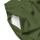 Enjoy Life. - Men's "HYBRID" Swim/Gym Hybrid Shorts (ARMY GREEN)