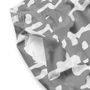 Life League Gear - Men's Summer Grey Camo Swim/Gym Hybrid Shorts