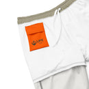 Enjoy Life. - Men's "HYBRID" Swim/Gym Hybrid Shorts (DESERT TAN)