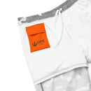 Life League Gear - Men's Summer Grey Camo Swim/Gym Hybrid Shorts