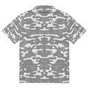 Life League Gear - Grey Camo - Summer Unisex Button Shirt