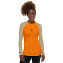 Life League Gear - Coral Skin - Keys Blue/Sunset Orange - Women's Rash Guard