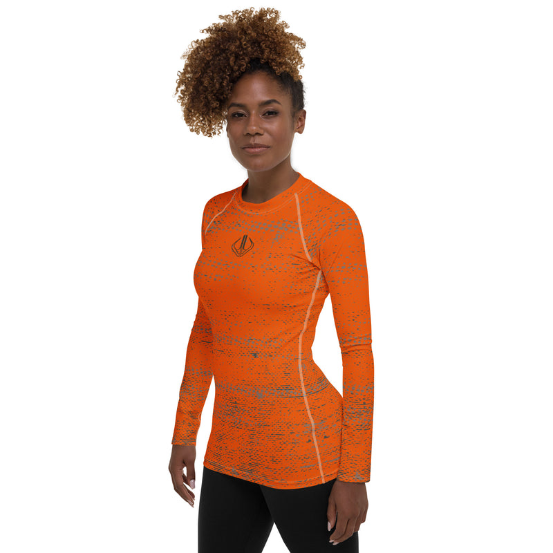 Life League Gear - Women's - "Adapt Skin" - HIGH VIZ ORANGE/SHARK GREY
