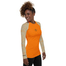 Life League Gear - Coral Skin - Keys Blue/Sunset Orange - Women's Rash Guard