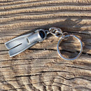 Dive Fin Keychain for Men and Women- Scuba Keychain, Dive Flipper Key Ring, Gifts for Scuba Divers, Scuba Diving Key Fob, Dive Fin Lanyard