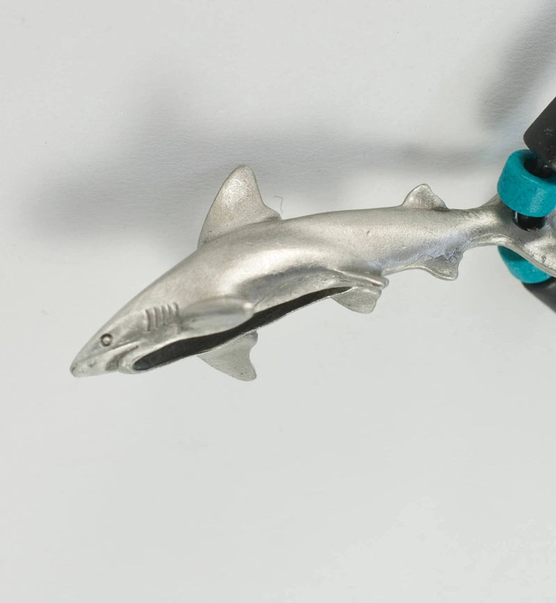 Shark Necklace for Men and Women- Reef Shark Necklace for Women, Gifts for Shark Lovers, Shark Jewelry, Reef Shark Pendant, Gifts for Scuba Divers