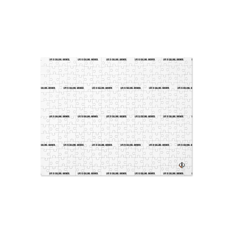 LIFE IS CALLING. ANSWER. - Jigsaw Puzzle - Challenge Accepted Gift