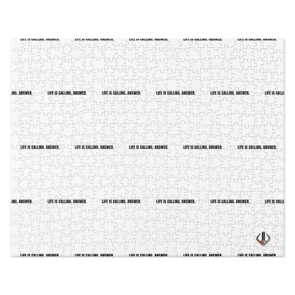 LIFE IS CALLING. ANSWER. - Jigsaw Puzzle - Challenge Accepted Gift