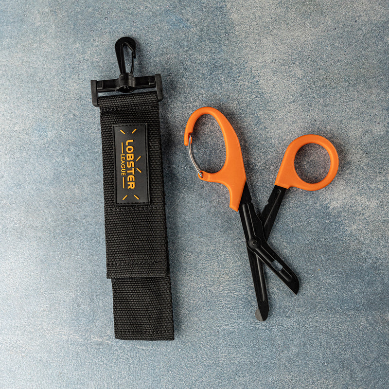Rescue Diver Shears / Lionfish Shears with Built-in-Clip