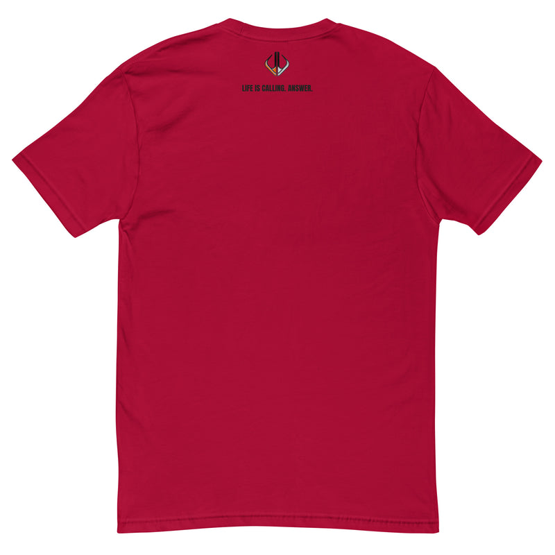 LIFE IS CALLING. ANSWER. - Life League Gear - Short Sleeve T-shirt - White