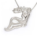Mermaid Jewelry for Women Sterling Silver- Mermaid Necklaces for Women, Mermaid Gift Ideas for Adults