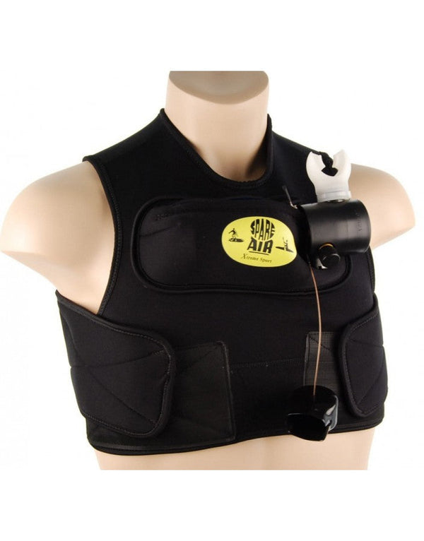 Neoprene Vest with Mouthpiece Cover/Lanyard for 1.7 cu ft units