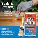 Teak Cleaner Brightening and Sealer Set
