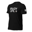 LIFE LEAGUE - ENJOY LIFE. T-Shirt (Unisex) (Light Graphics)