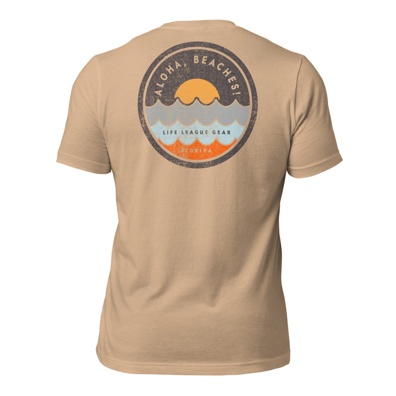 Life League Gear - ALOHA BEACHES - Unisex T-Shirt