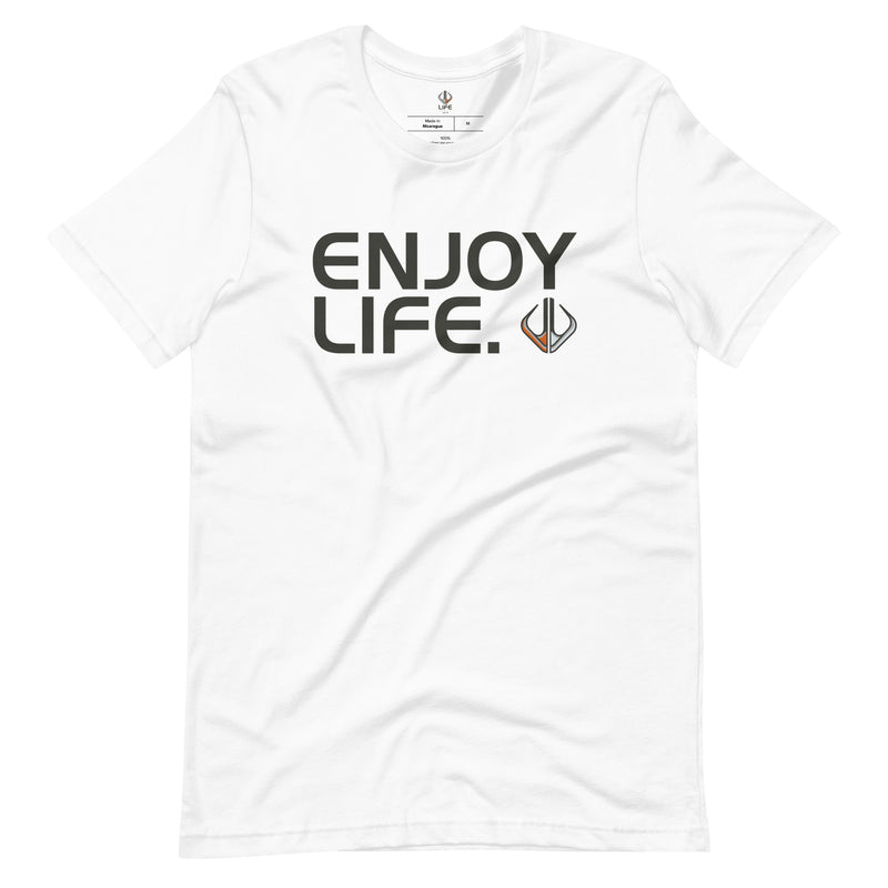 LIFE LEAGUE - ENJOY LIFE. T-Shirt (Unisex) (Stealth Graphics)