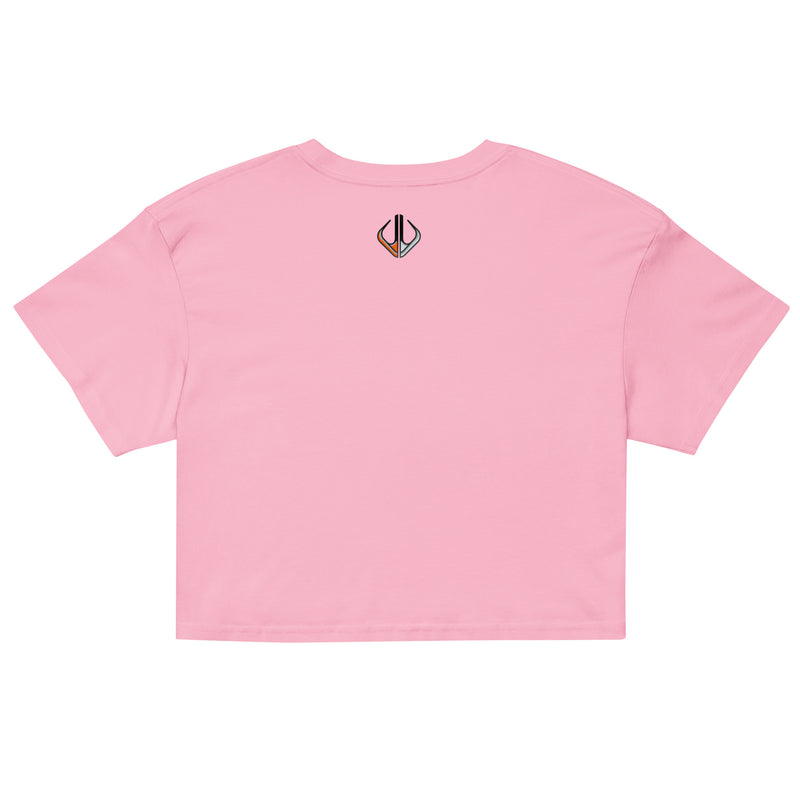 LIFE IS CALLING. ANSWER. - Life League Gear - Women’s Crop Top - White
