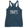 Life League Gear - "Enjoy Life. - Women's Racerback Tank (Light Graphics)