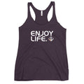 Life League Gear - "Enjoy Life. - Women's Racerback Tank (Light Graphics)