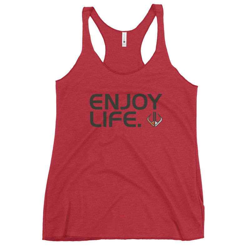 Life League Gear - "Enjoy Life. - Women's Racerback Tank