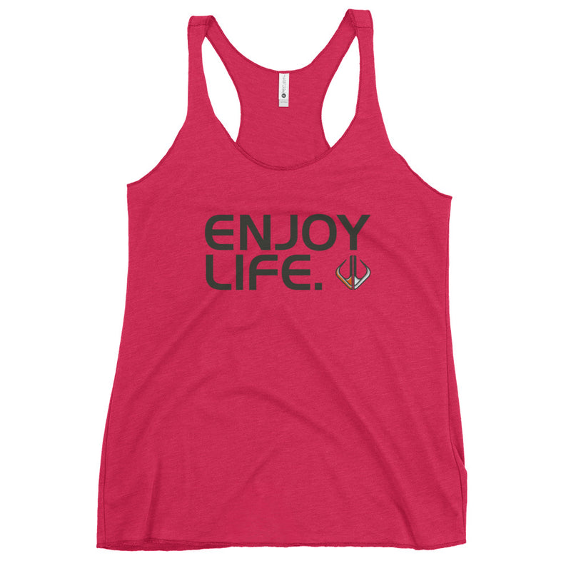 Life League Gear - "Enjoy Life. - Women's Racerback Tank