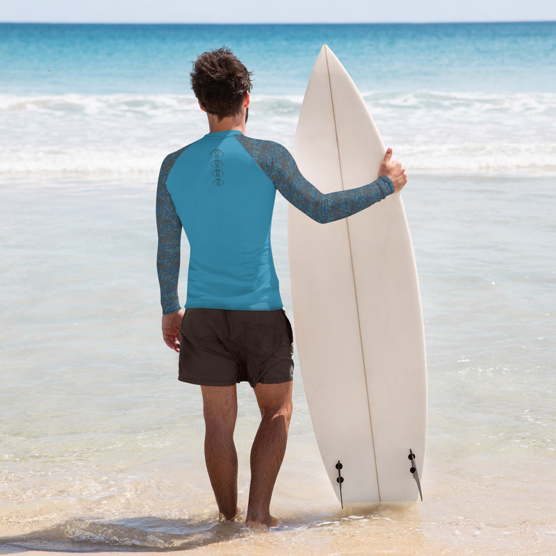 Rashguard UPF 50+ pour homme : chemise de sports nautiques à manches longues Rashguard UPF 50+ pour homme : chemise de sports nautiques à manches longues