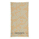 Lobster League Gear Face Guard (Light Blue and Orange)