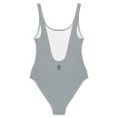Life League Gear - "Cool Grey" - Women's One Piece (Cool Grey, Black Trim)