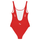 Life League Gear - "Dive" - Women's One Piece (Dive Flag Red/White)