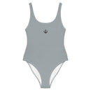 Life League Gear - "Cool Grey" - Women's One Piece (Cool Grey, Black Trim)