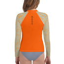 Lobster League Youth Diver's Guard HIGH VISIBILITY (Orange/Light Blue)