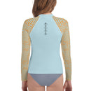 Lobster League Youth Diver's Guard (Light Blue/Orange)