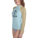 Lobster League Youth Diver's Guard (Light Blue/Orange)
