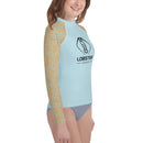 Lobster League Youth Diver's Guard (Light Blue/Orange)
